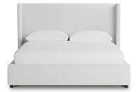 Captiva Elite Ivory 48" Upholstered Shelter Bed