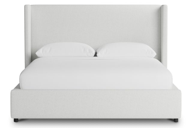 Captiva Elite Ivory 48" Upholstered Shelter Bed