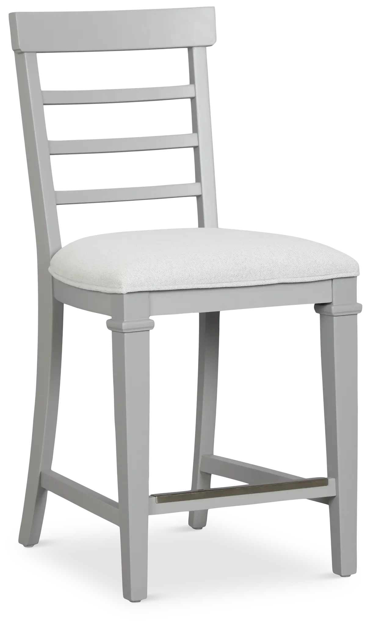 Cape Cod Gray 24" Upholstered Barstool Cape Cod Gray 24" Upholstered Barstool