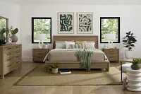 Alton Light Tone Platform Bed