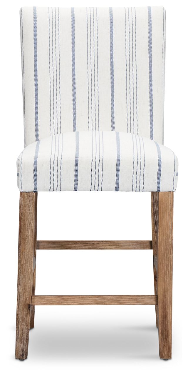 Woodstock Light Tone 24" Upholstered Barstool