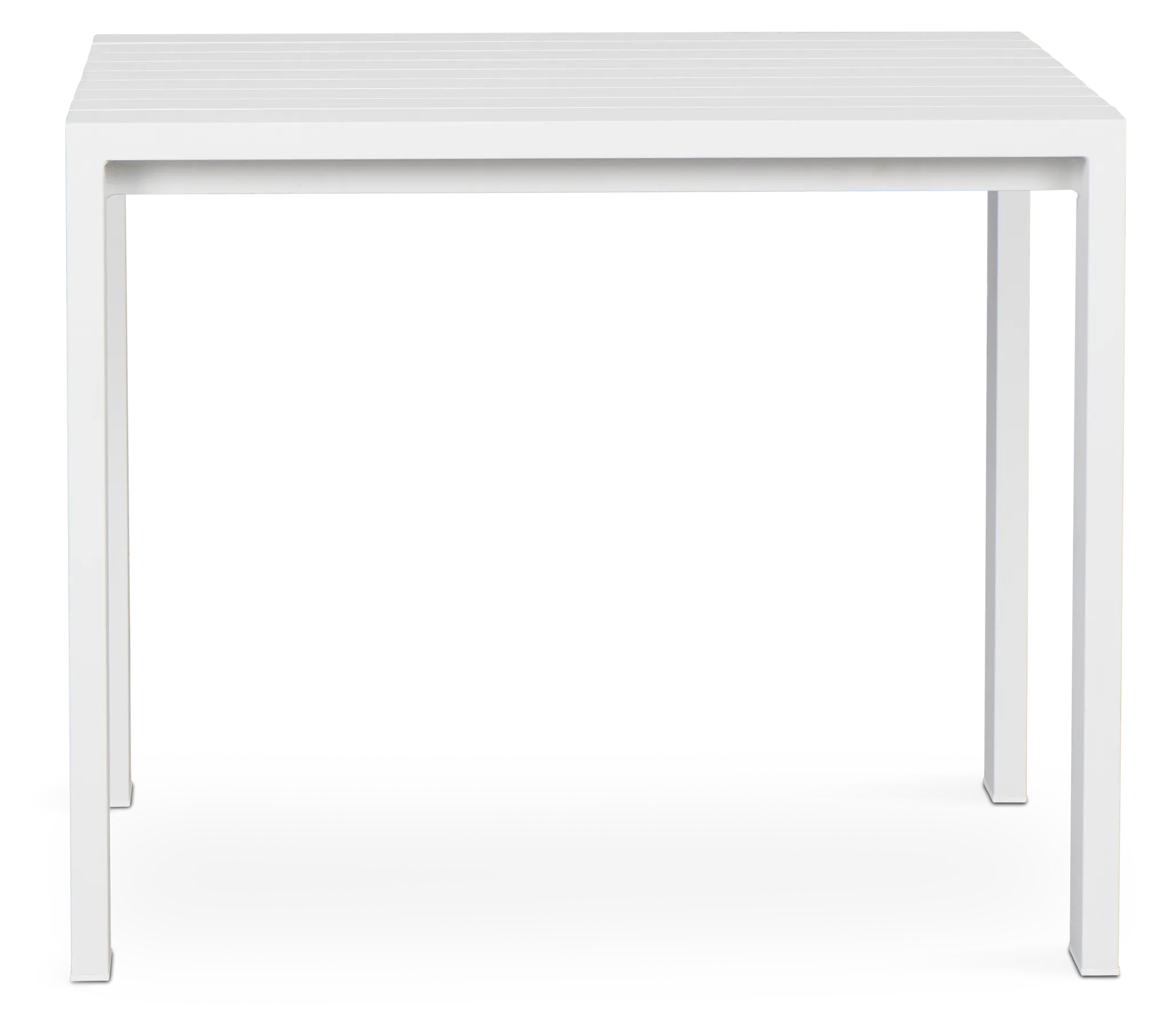 Sunrise White 35" Square Table