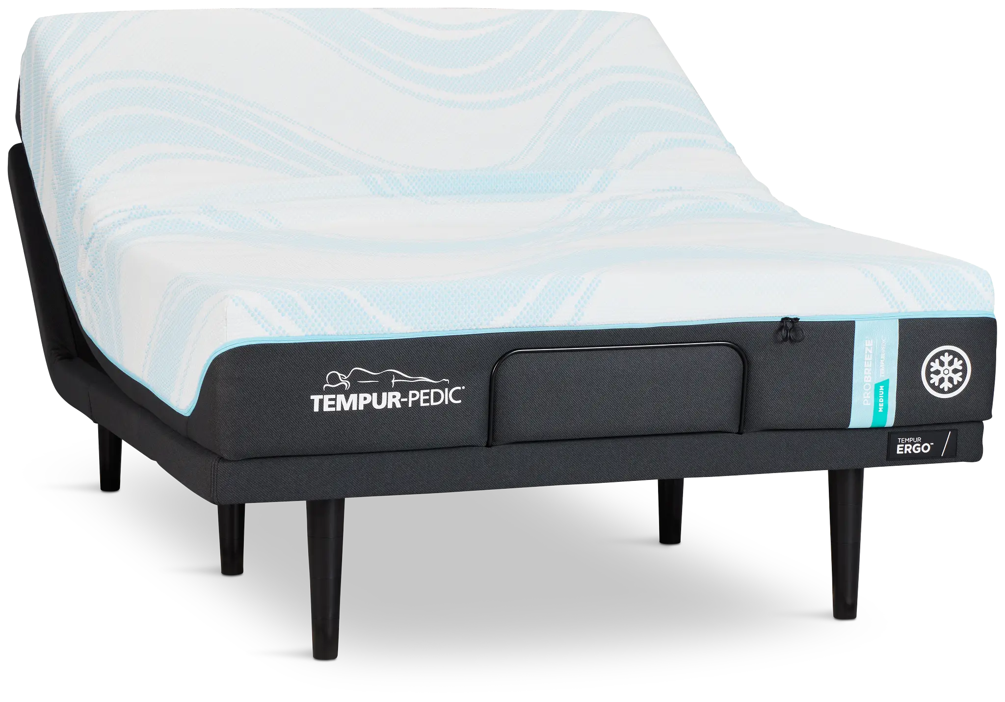 Tempur-pedic Tempur-probreeze Medium Ergo 3.0 Adjustable Mattress Set Tempur-pedic Tempur-probreeze Medium Ergo 3.0 Adjustable Mattress Set