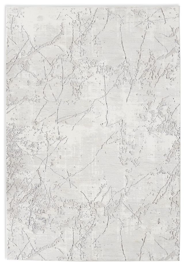 Anelo White 10x13 Area Rug