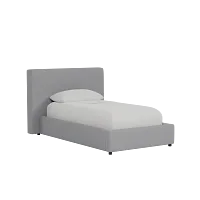 Grayton Linen 44" Upholstered Platform Bed