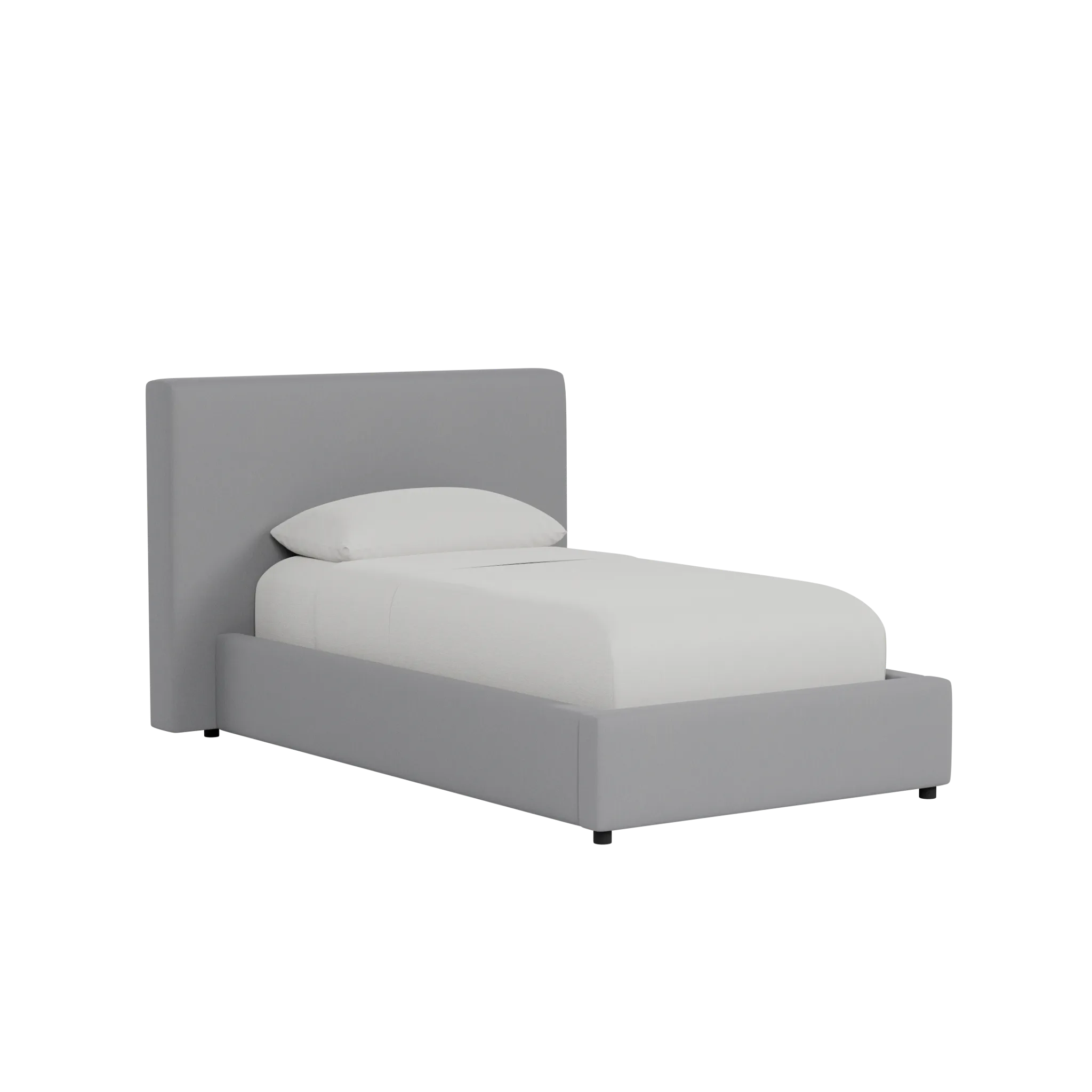 Grayton Linen 44" Upholstered Platform Bed