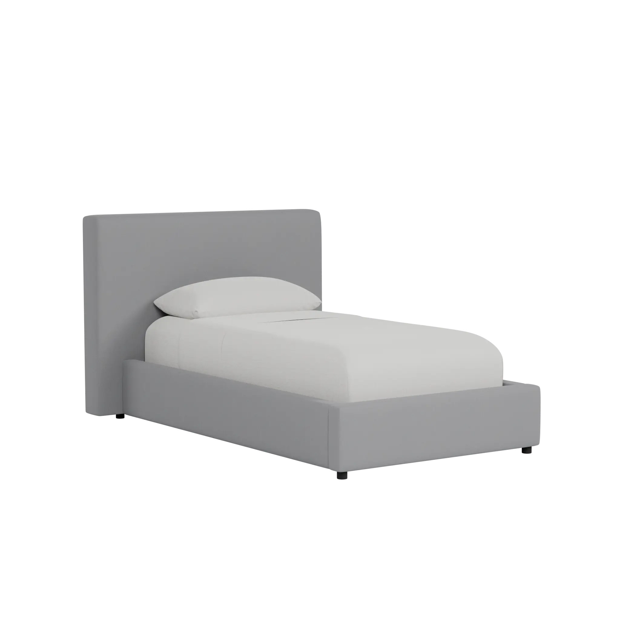 Grayton Linen 44" Upholstered Platform Bed Grayton Linen 44" Upholstered Platform Bed