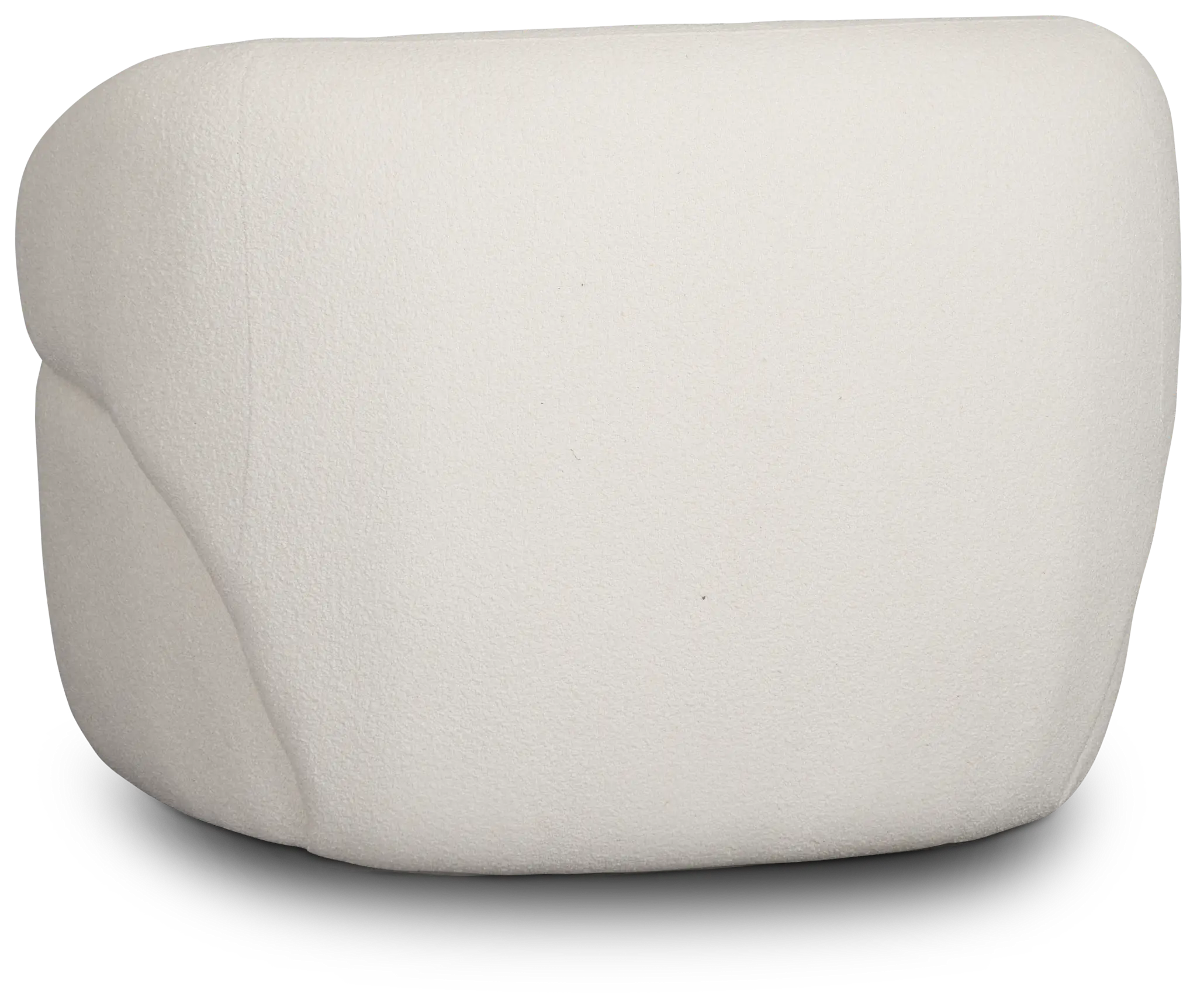 Catalina White Fabric Swivel Chair Catalina White Fabric Swivel Chair