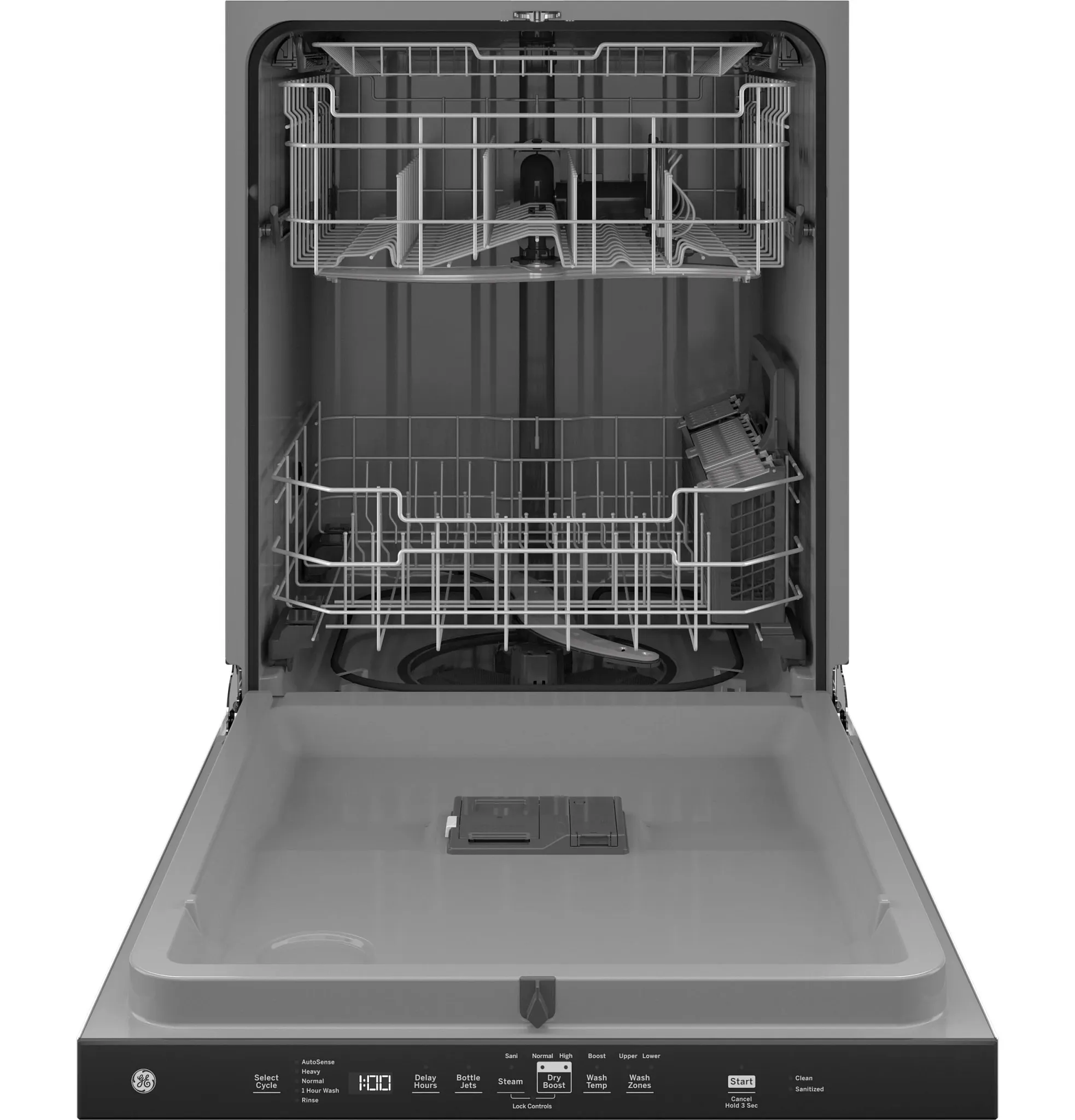 Ge 630 Series White Built In Dishwasher