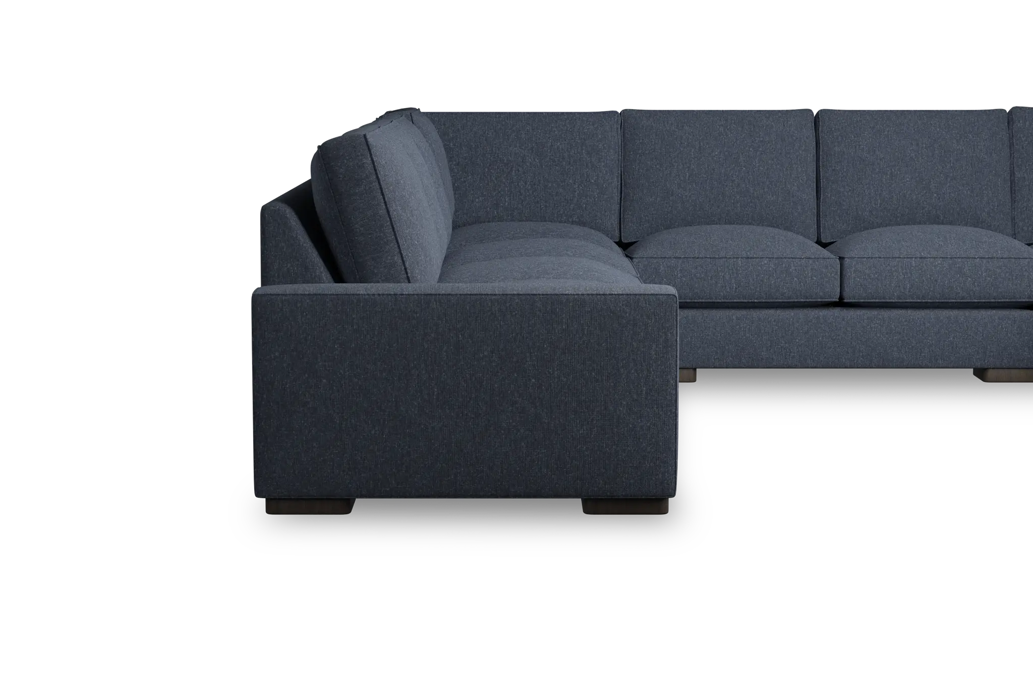 Edgewater Maguire Blue Large Right Chaise Sectional Edgewater Maguire Blue Large Right Chaise Sectional