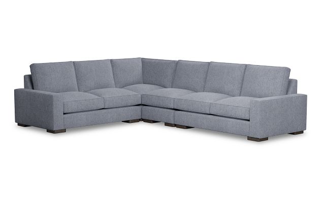 Edgewater Elevation Gray Medium Two-arm Sectional
