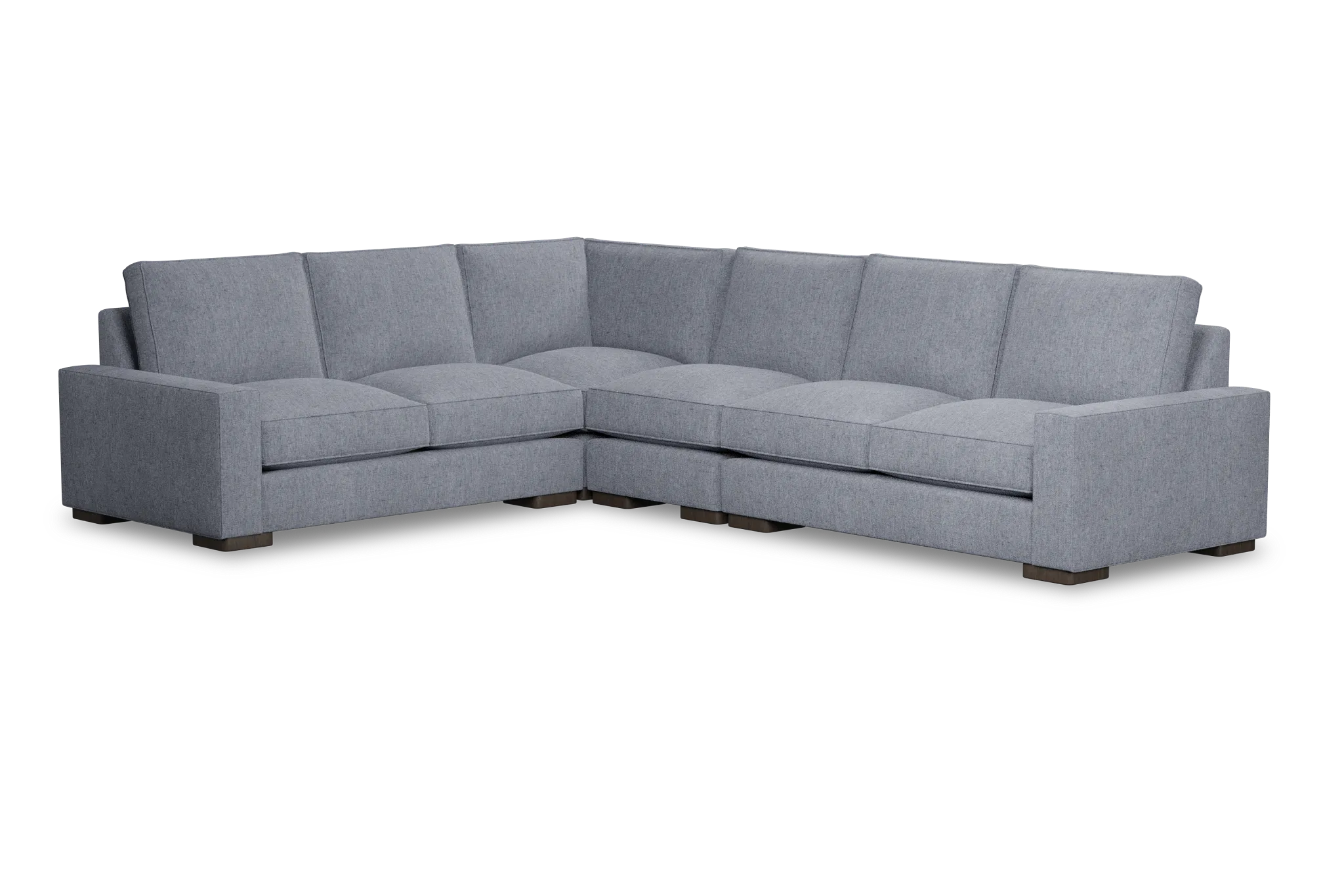 Edgewater Elevation Gray Medium Two-arm Sectional