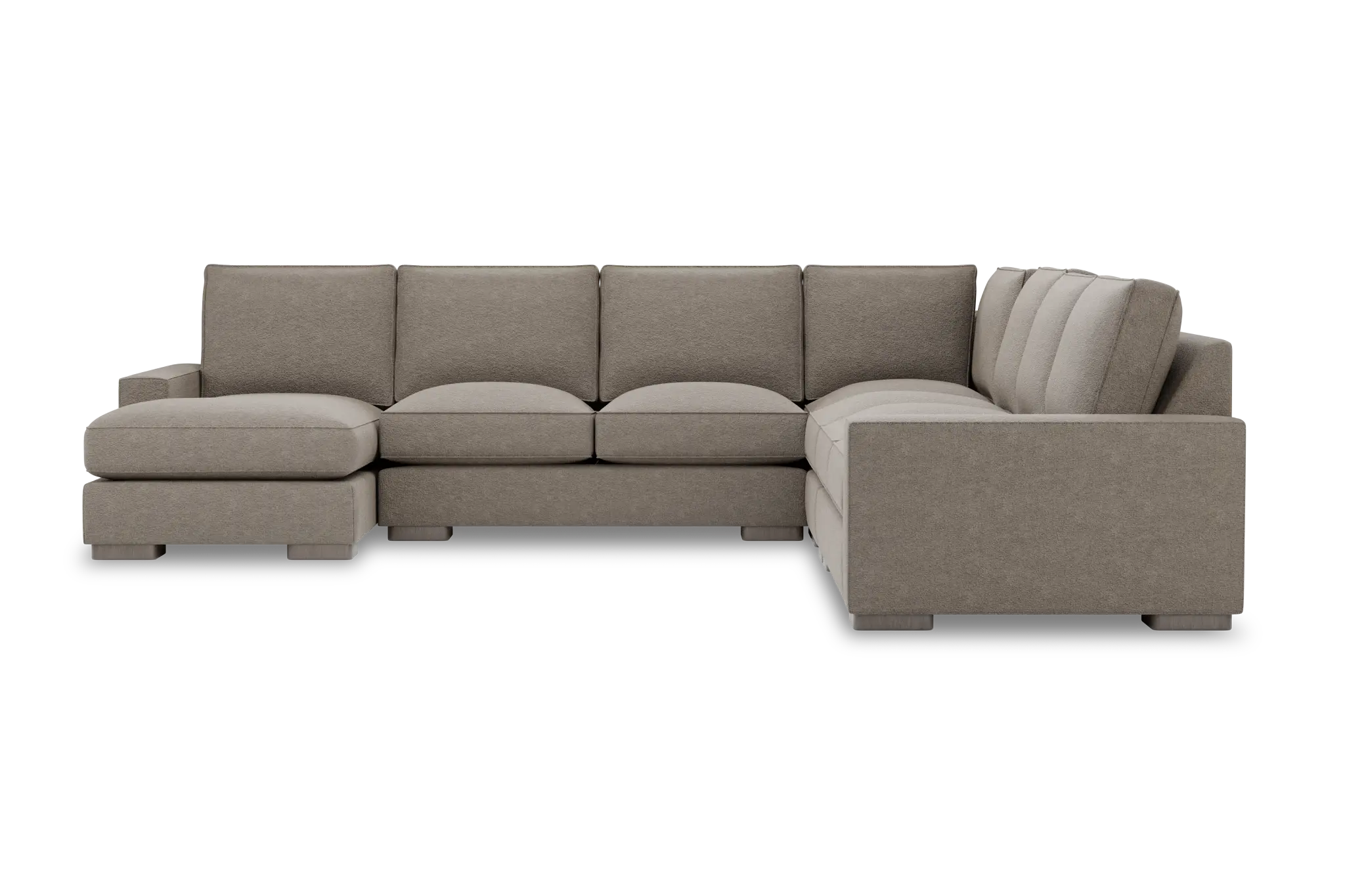 Edgewater Elite Brown Large Left Chaise Sectional Edgewater Elite Brown Large Left Chaise Sectional