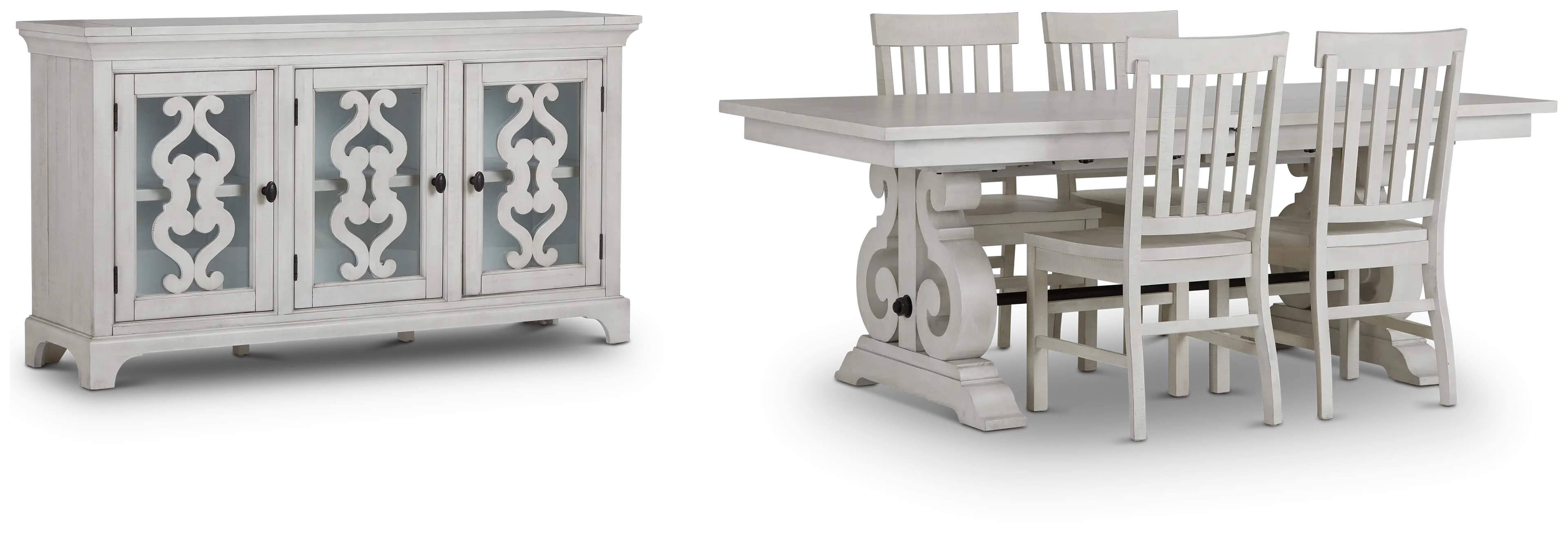 Sonoma Ivory Trestle Dining Room Sonoma Ivory Trestle Dining Room