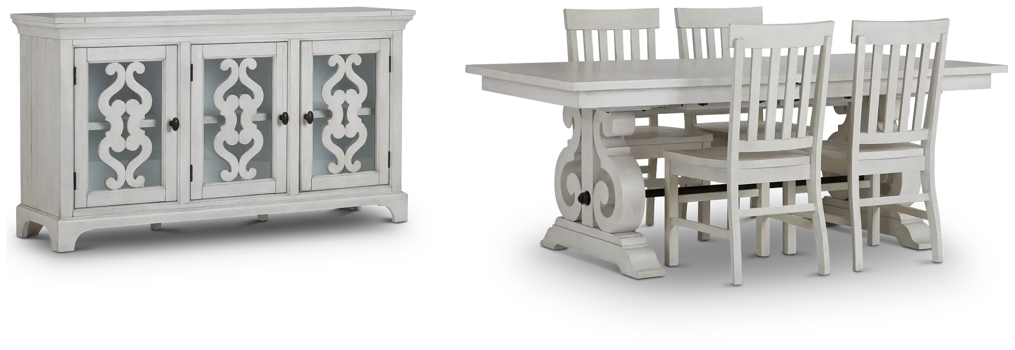 Sonoma Ivory Trestle Dining Room Sonoma Ivory Trestle Dining Room