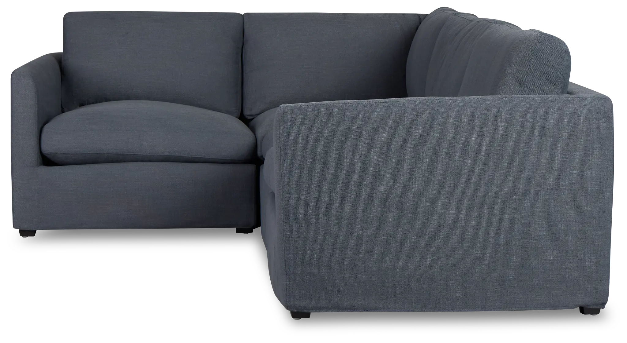 Willow Navy Fabric Small Two-arm Sectional Willow Navy Fabric Small Two-arm Sectional
