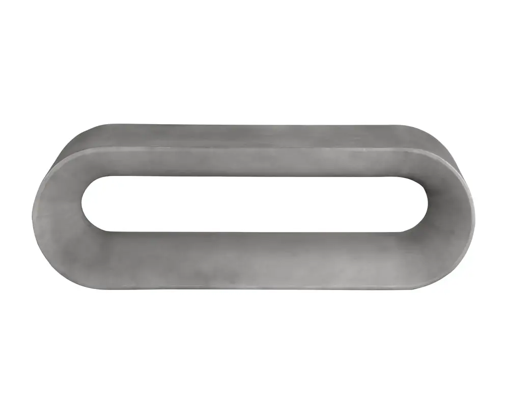 Pierce Gray Oval Bench Pierce Gray Oval Bench