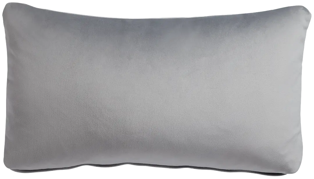 Reign Gray Lumbar Accent Pillow Reign Gray Lumbar Accent Pillow