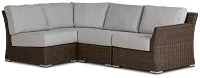Southport Gray Right 4-piece Modular Sectional