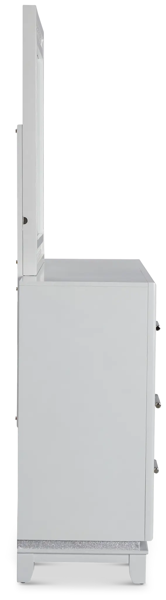 Valentina White Dresser & Mirror Valentina White Dresser & Mirror