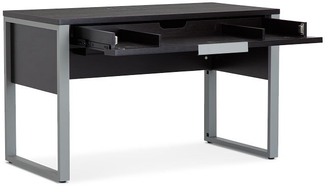 Clark Dark Tone Dropdwn Dr Desk