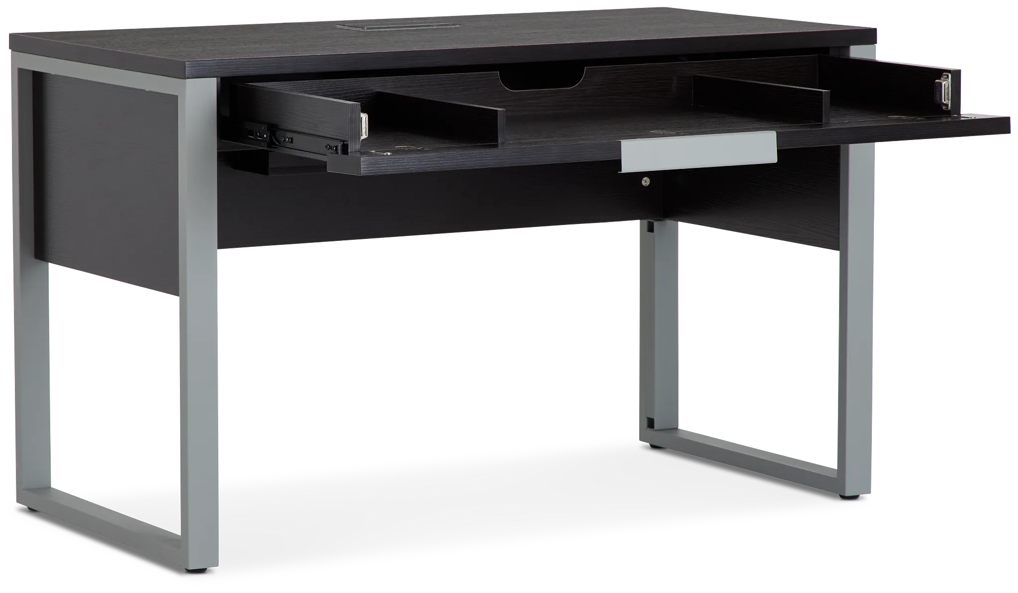 Clark Dark Tone Dropdwn Dr Desk