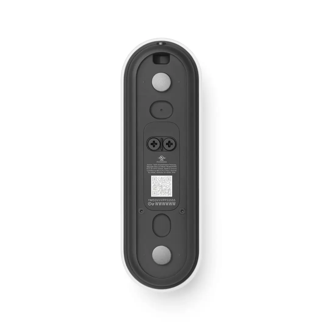 Google Nes Doorbell Wired 3rd Gen White Smart Door Bells Google Nes Doorbell Wired 3rd Gen White Smart Door Bells