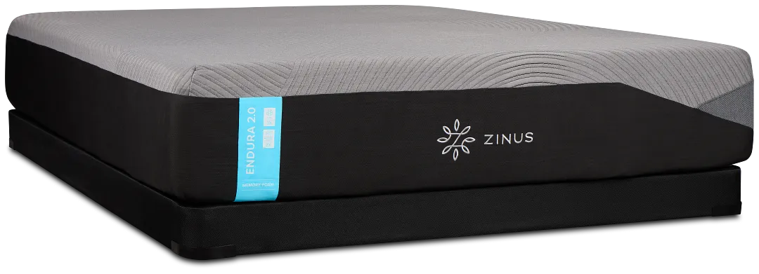 Zinus Endura 2.0 Cush Firm Low-profile Mattress Set