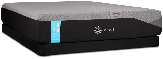Zinus Endura 2.0 Cush Firm Low-profile Mattress Set