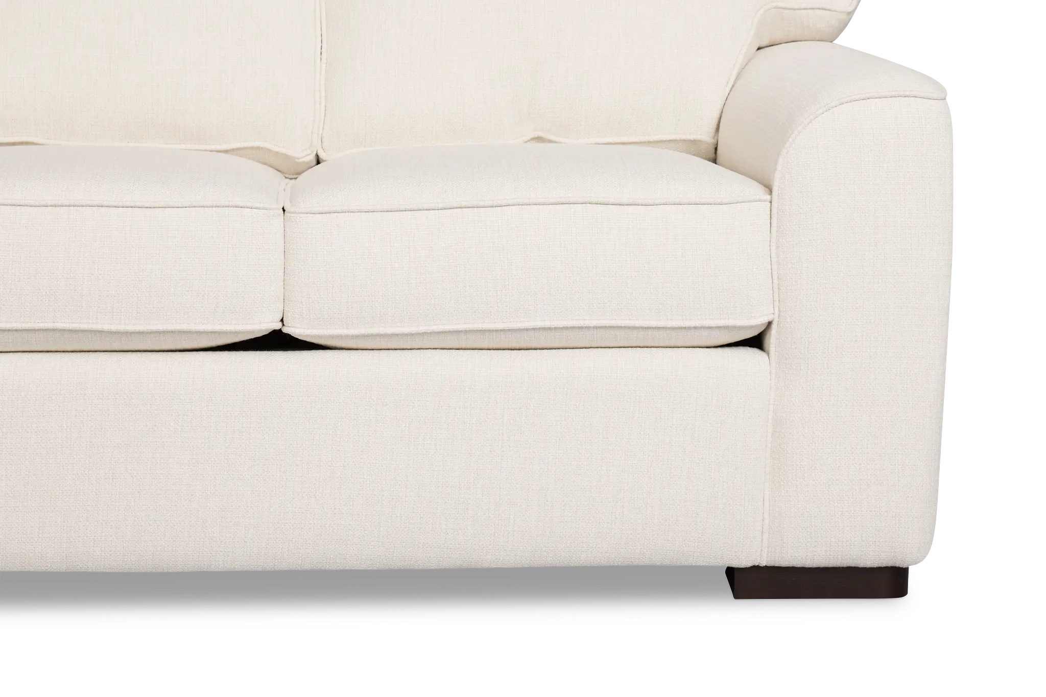 Sinclair Light Beige Fabric Large Two-arm Sectional Sinclair Light Beige Fabric Large Two-arm Sectional