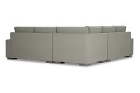 Edgewater Elite Gray Small Two-arm Sectional