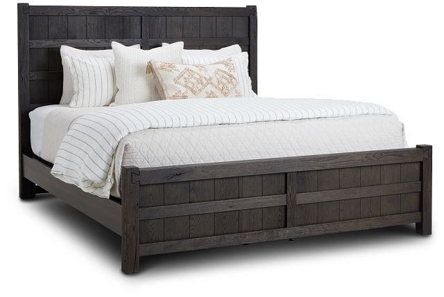 Salt Lake Dark Tone Panel Bed