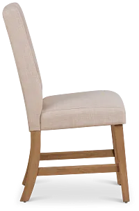 Delray Light Tone Upholstered Side Chair
