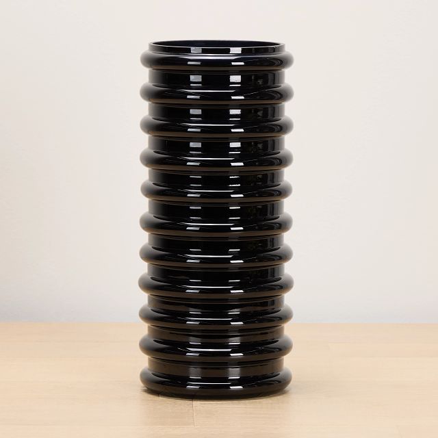 Aysu Black Large Vase
