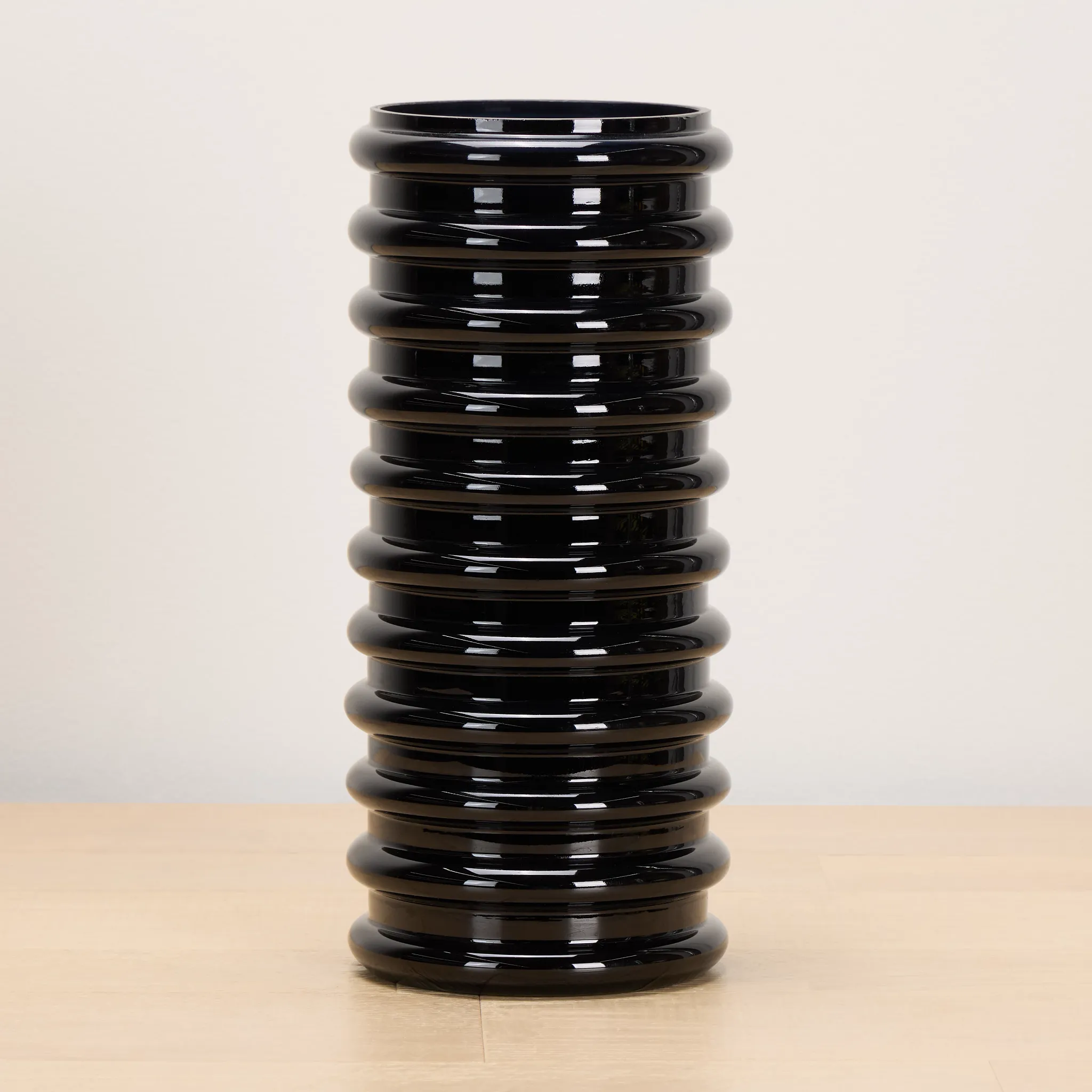 Aysu Black Large Vase