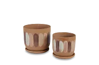 Felix Brown Small Planter