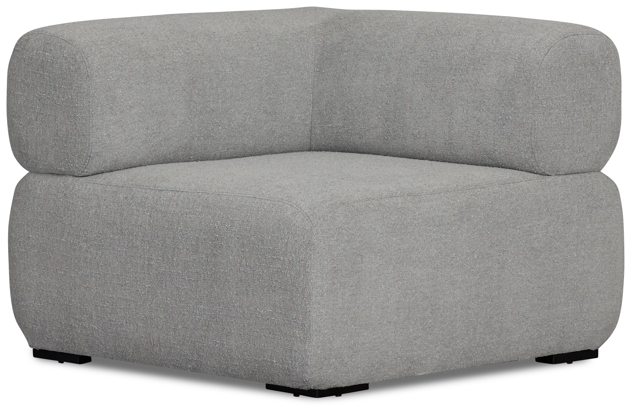 Celeste Light Gray Fabric Wedge Celeste Light Gray Fabric Wedge