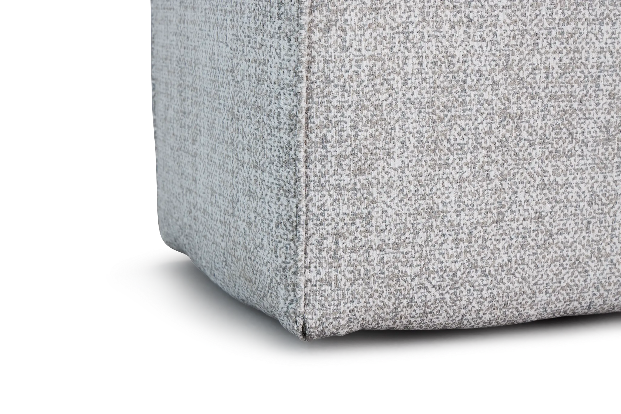 Zeta Pewter Accent Pouf Zeta Pewter Accent Pouf