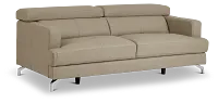 Marquez Taupe Micro Sofa