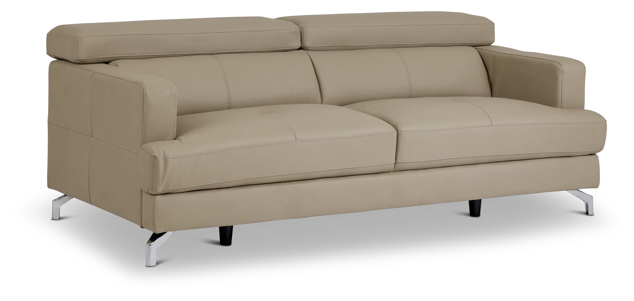 Marquez Taupe Micro Sofa