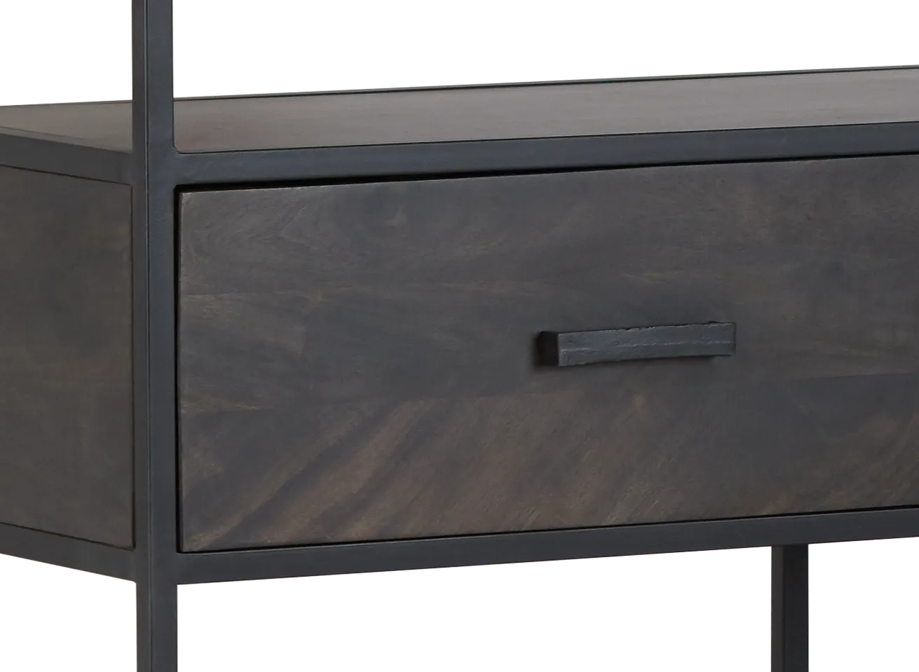 Cleo 1-drawer Metal Bookcase