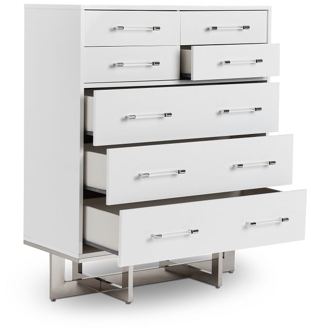 Cortina White Small Drawer Chest, One/size