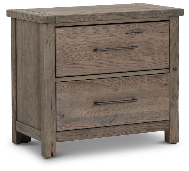 Salt Lake Gray Nightstand