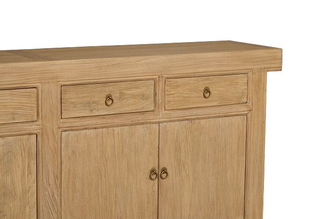 Deven Light Tone Four-door Cabinet