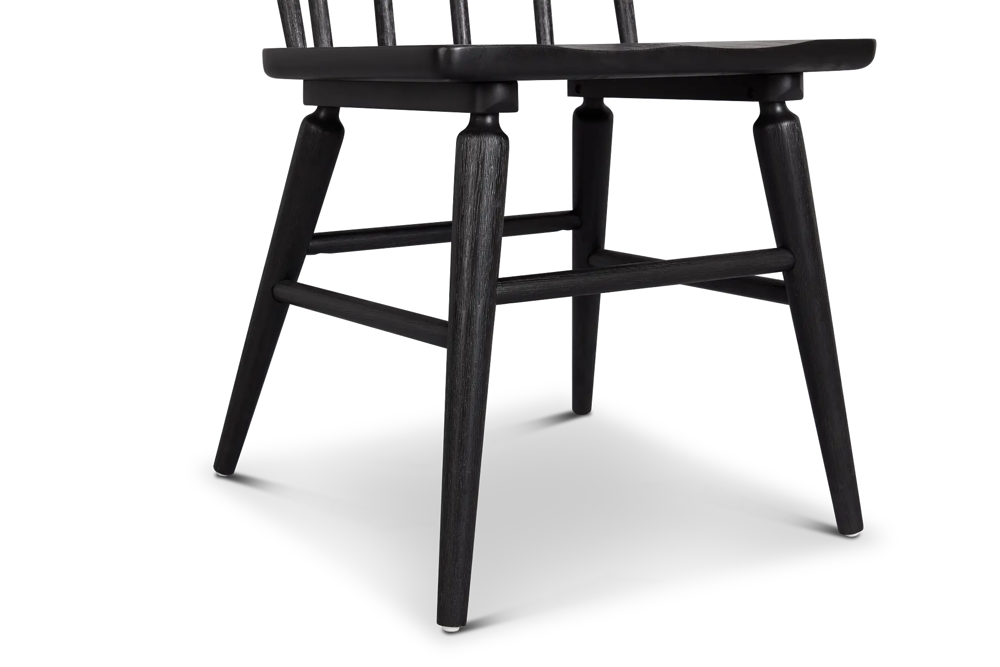 Taylor Black Slat Side Chair Taylor Black Slat Side Chair