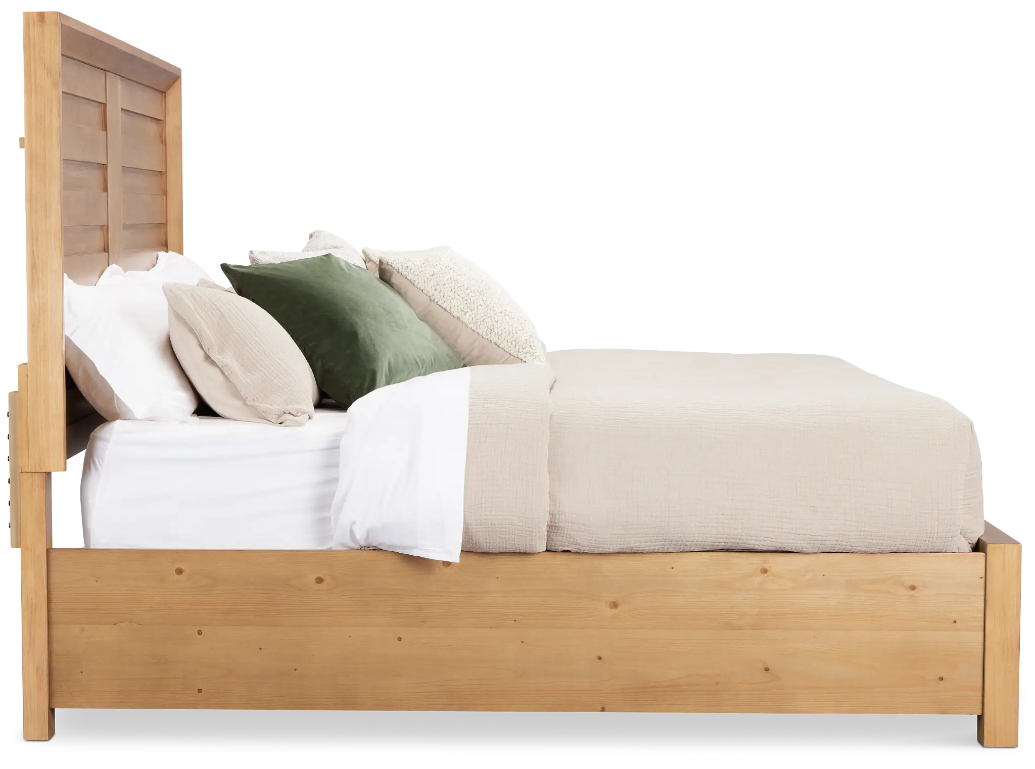 Vail Light Tone Panel Storage Bed Vail Light Tone Panel Storage Bed