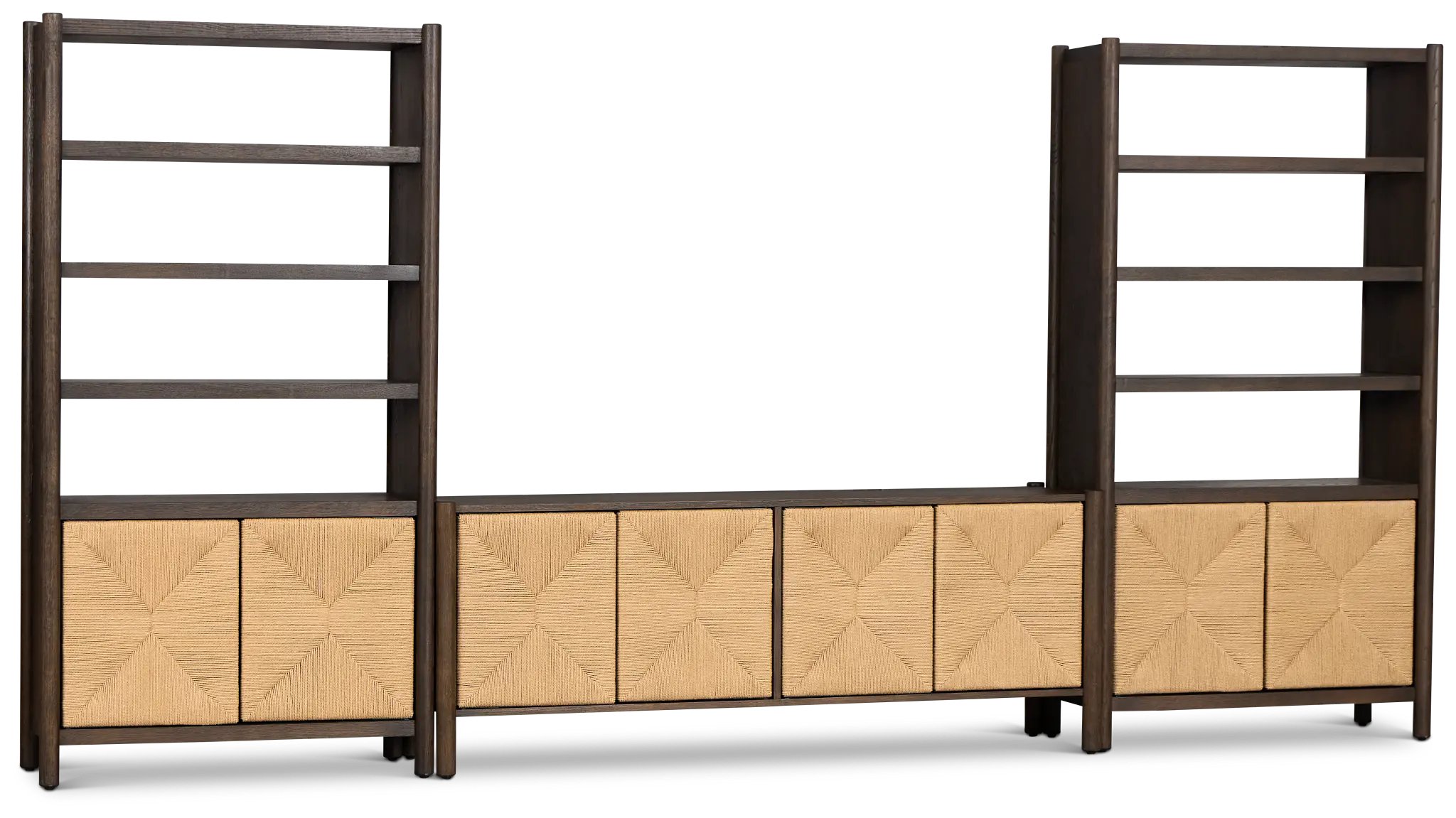 Santorini Dark Tone 71" Entertainment Wall Santorini Dark Tone 71" Entertainment Wall