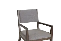 Linea Dark Tone Arm Chair