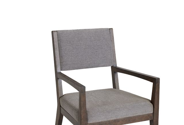 Linea Dark Tone Arm Chair