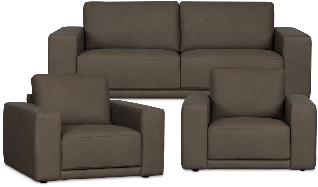 Kellan Dark Gray 92" Living Room